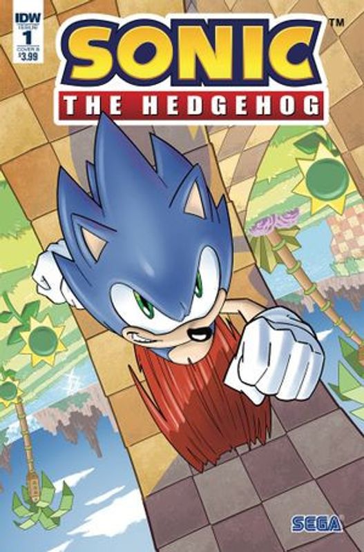 SONIC THE HEDGEHOG #1 CVR B YARDLEY