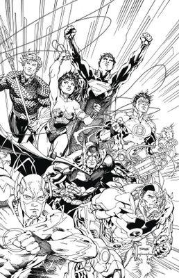 JUSTICE LEAGUE AN ADULT COLORING BOOK TP