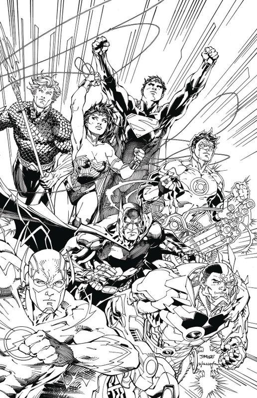JUSTICE LEAGUE AN ADULT COLORING BOOK TP