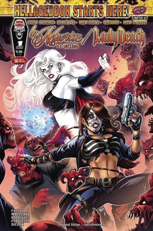 LA MUERTA LADY DEATH INFERNO #1 CVR A STANDARD ED