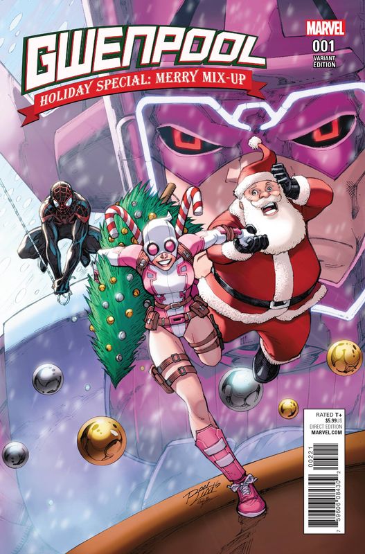 GWENPOOL HOLIDAY SPECIAL MERRY MIX UP LIM VAR