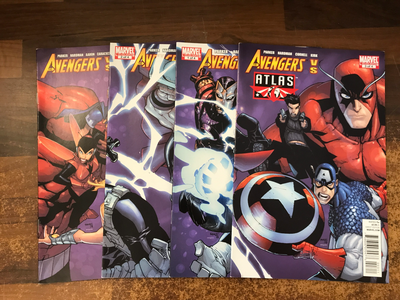 Avengers vs. Atlas (2010 Marvel) #1-4 (complete)