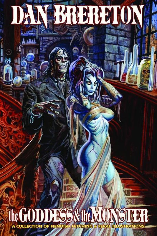DAN BRERETON THE GODDESS & THE MONSTER HC