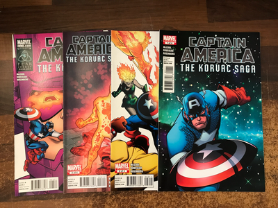 Captain America The Korvac Saga (2010) #1-4 (complete)