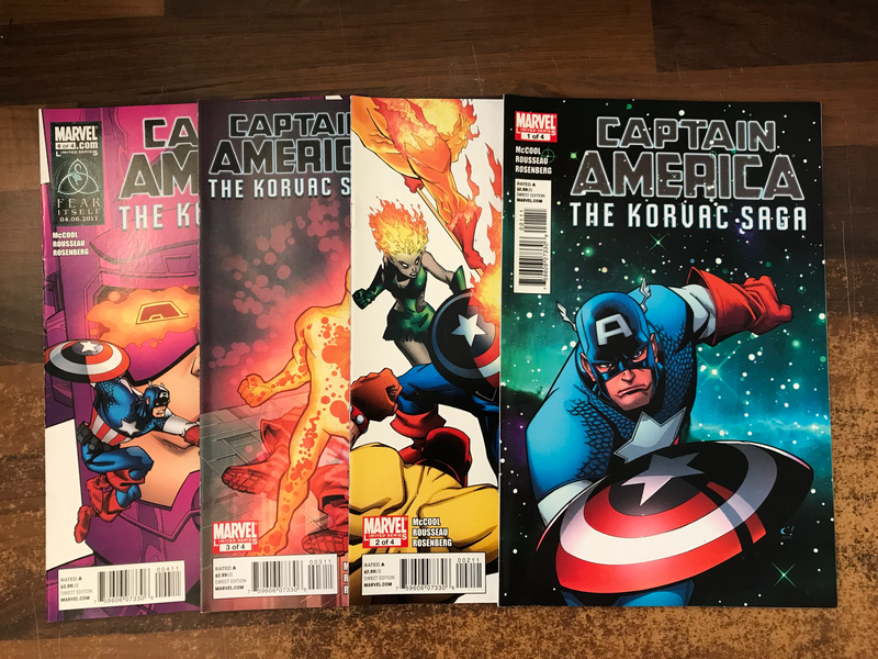 Captain America The Korvac Saga (2010) #1-4 (complete)