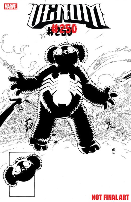 VENOM #250 NICK BRADSHAW MUPPETS VARIANT