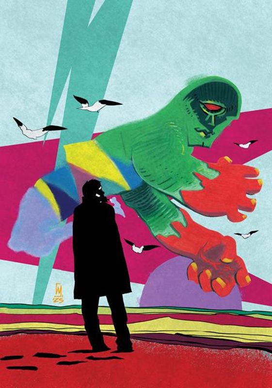 ABSOLUTE MARTIAN MANHUNTER #8 CVR B WERTHER DELL EDERA CARD STOCK VAR