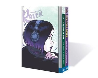TEEN TITANS RAVEN & BEAST BOY HC BOX SET