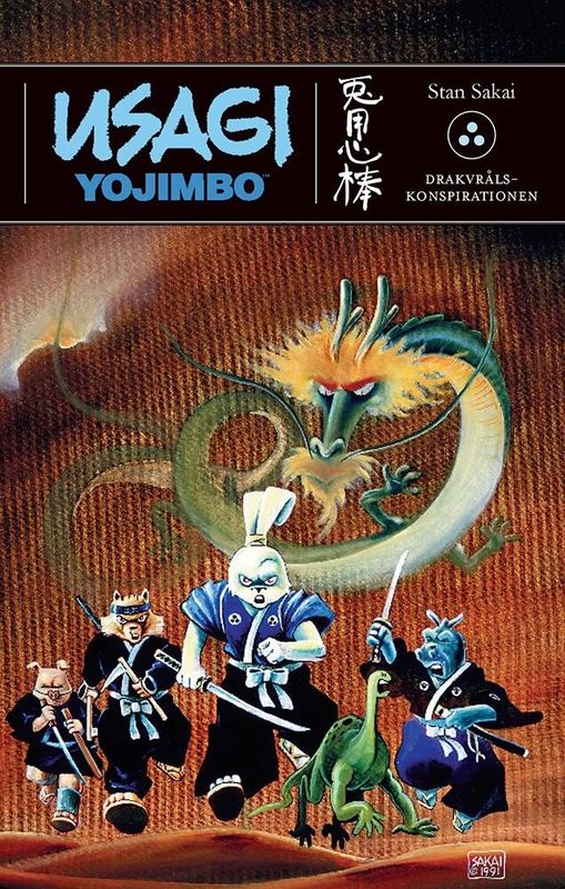 Usagi Yojimbo - Drakvrålskonspirationen HC