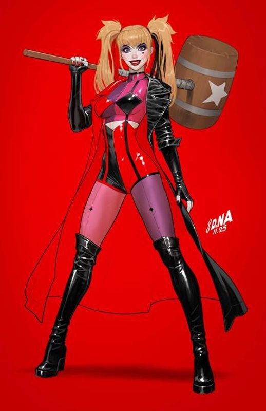 HARLEY QUINN #60 CVR B DAVID NAKAYAMA CARD STOCK VAR