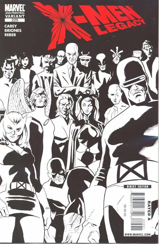 X-MEN LEGACY #225 2ND PTG ACUNA VAR