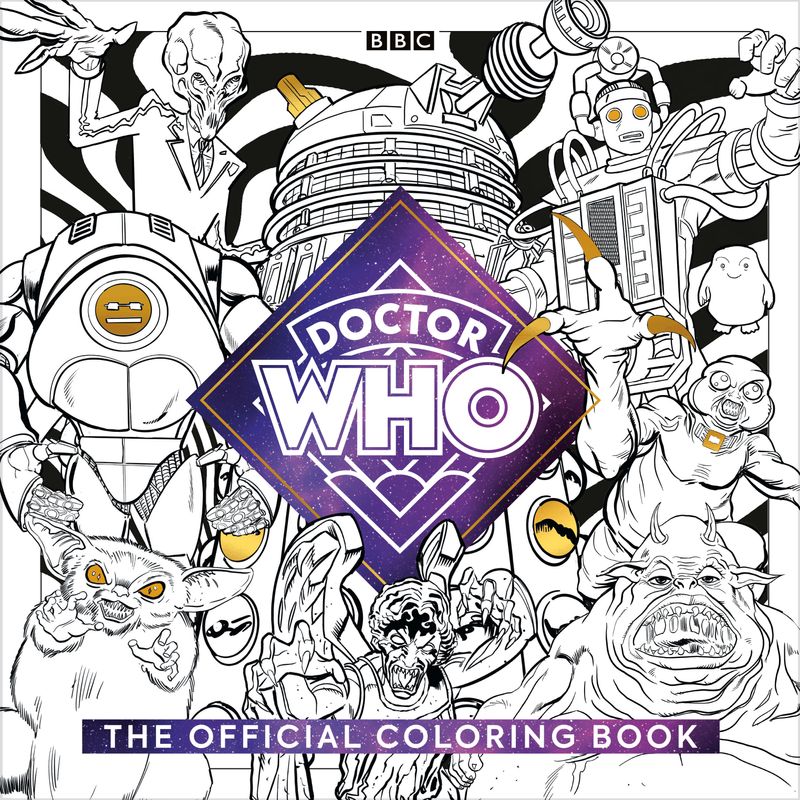 THE OFFICIAL DOCTOR WHO COLORING BOOK