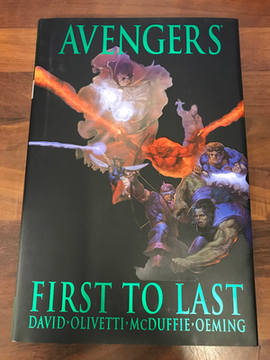 AVENGERS PREM HC FIRST TO LAST