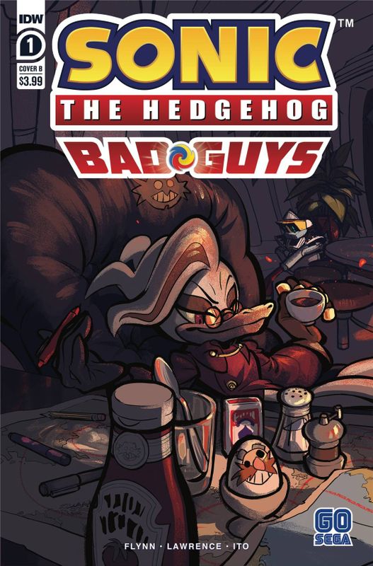 SONIC THE HEDGEHOG BAD GUYS #1 (OF 4) CVR B SKELLY