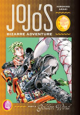 JOJOS BIZARRE ADVENTURE PT 5 GOLDEN WIND HC VOL 08