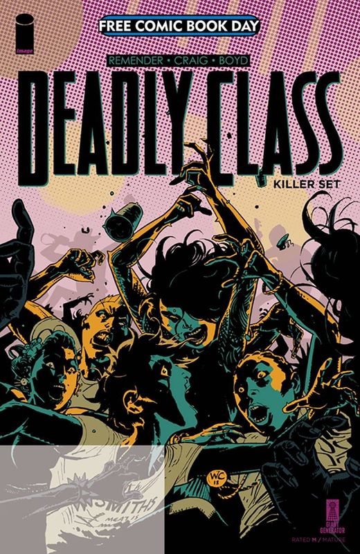 FCBD 2019 DEADLY CLASS KILLER SET (ONE-SHOT) (MR)