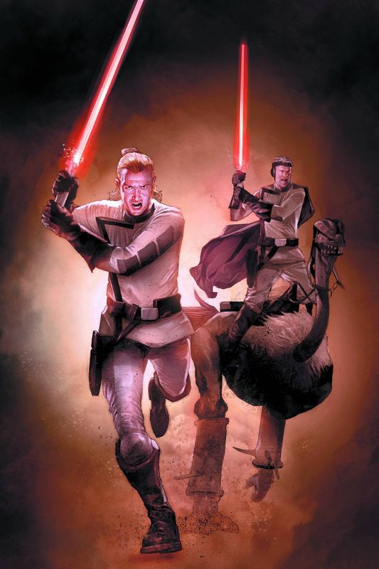 STAR WARS #4 (OF 8) LUCAS DRAFT