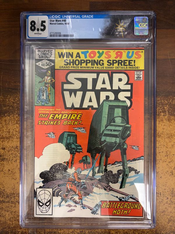 CGC 8,5 STAR WARS #40 (NORTHERN COLLECTION)