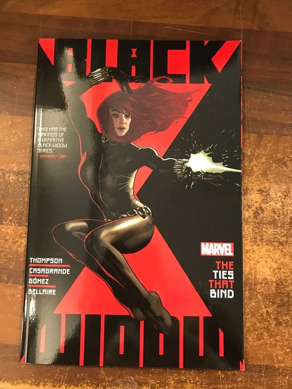 BLACK WIDOW BY KELLY THOMPSON TP VOL 01 TIES THAT BIND