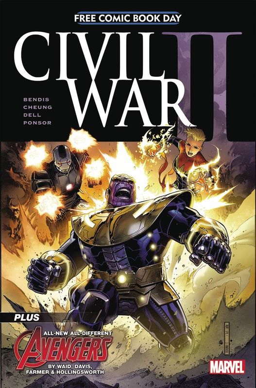 FCBD 2016 CIVIL WAR 2 #1