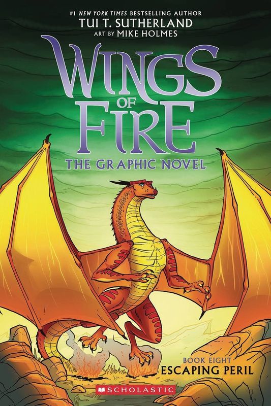 WINGS OF FIRE HC GN VOL 08 ESCAPING PERIL