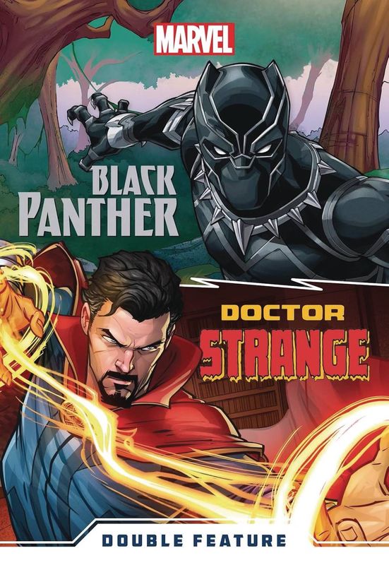 MARVEL DOUBLE FEATURE BLACK PANTHER DOCTOR STRANGE SC NOVEL