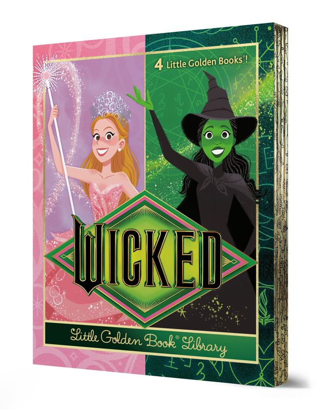 WICKED LITTLE GOLDEN BOOK BOXED SET (UNIVERSAL PICTURES WICKED)