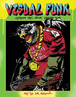 VISUAL FUNK STREET ART ADULT COLORING BOOK TP