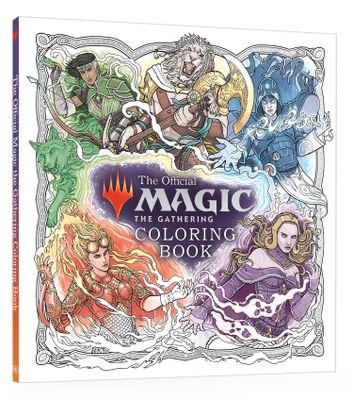 THE OFFICIAL MAGIC: THE GATHERING COLORING BOOK