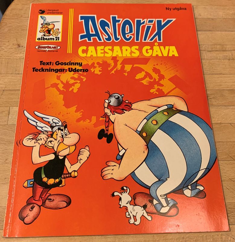 ASTERIX album 21 Caesars Gåva  SC