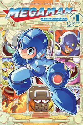 MEGA MAN TIMELINES #1 CVR A RUIZ