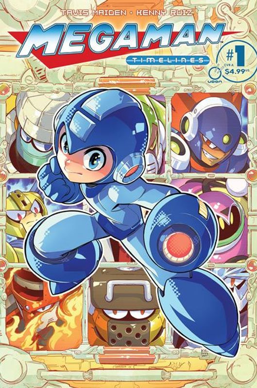 MEGA MAN TIMELINES #1 CVR A RUIZ