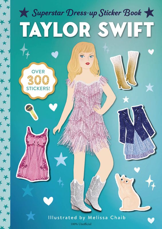 TAYLOR SWIFT SUPERSTAR DRESS UP STICKER BOOK SC 
