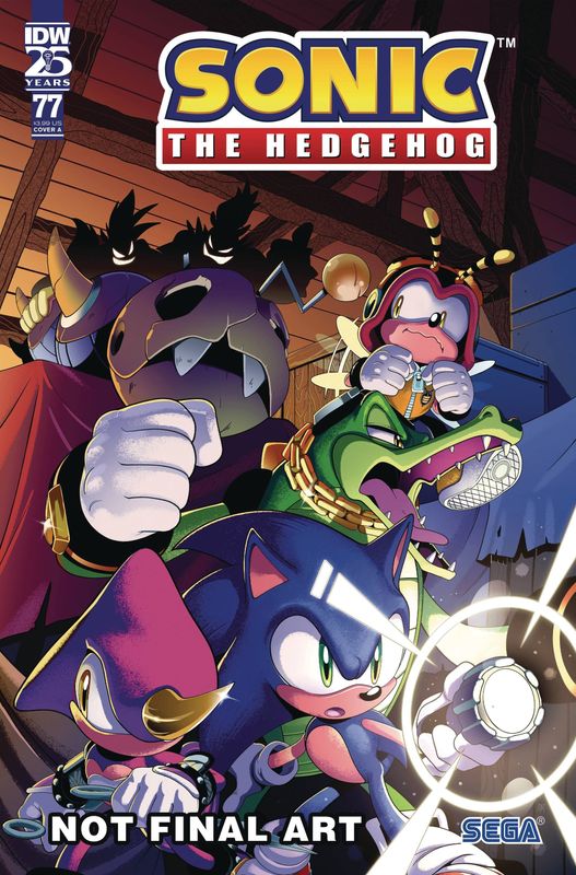 SONIC THE HEDGEHOG #77 CVR A THOMAS