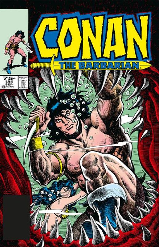 CONAN THE BARBARIAN THE ORIGINAL COMICS OMNIBUS HC VOL 07 REGULAR EDITION MIKE DOCHERTY 