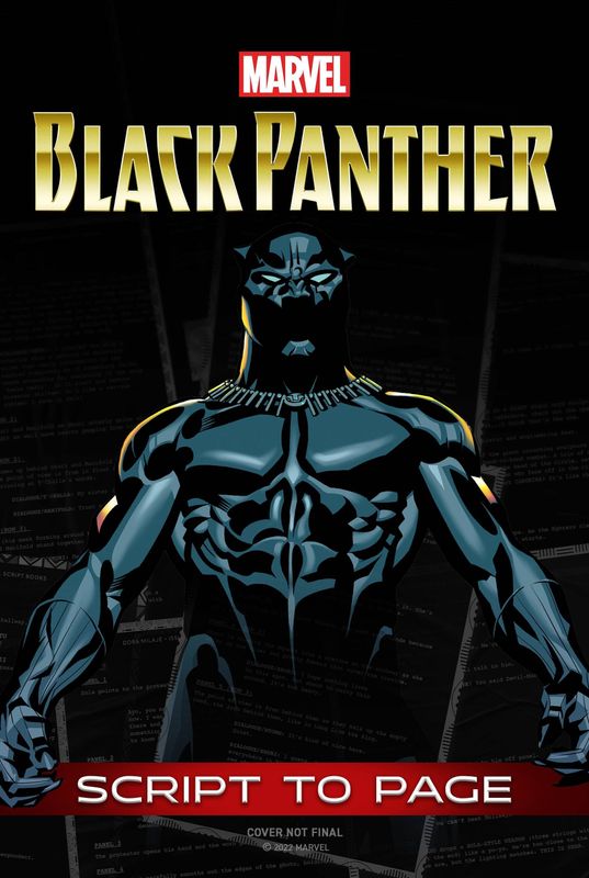 MARVELS BLACK PANTHER SCRIPT TO PAGE HC