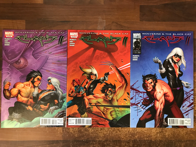 Wolverine and Black Cat Claws 2 (2011) #1-3 (complete)