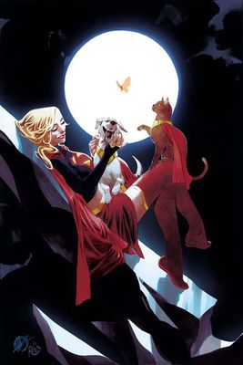 SUPERGIRL #13 CVR B MATTEO SCALERA CARD STOCK VAR (THE REIGN OF THE SUPERBOYS)