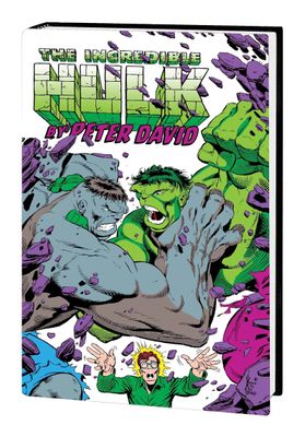 INCREDIBLE HULK PETER DAVID OMNIBUS HC VOL 02 HULK VS HULK CVR NEW PTG