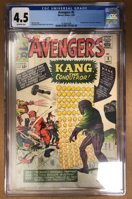 CGC 4,5 AVENGERS #8
