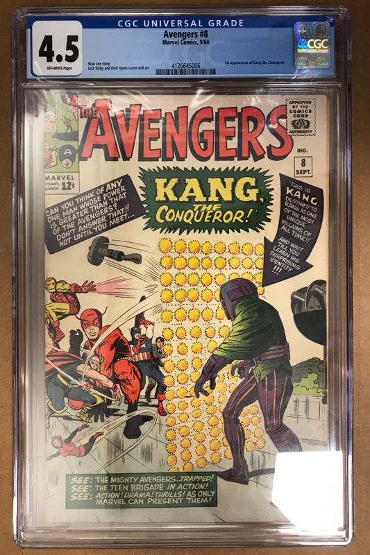 CGC 4,5 AVENGERS #8