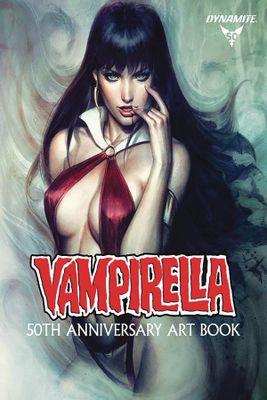 VAMPIRELLA 50TH ANNIV ART BOOK HC