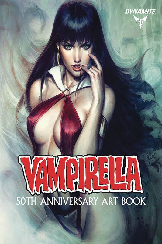 VAMPIRELLA 50TH ANNIV ART BOOK HC