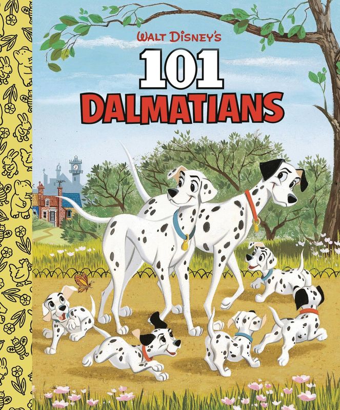WALT DISNEYS 101 DALMATIANS LITTLE GOLDEN BOARD BOOK