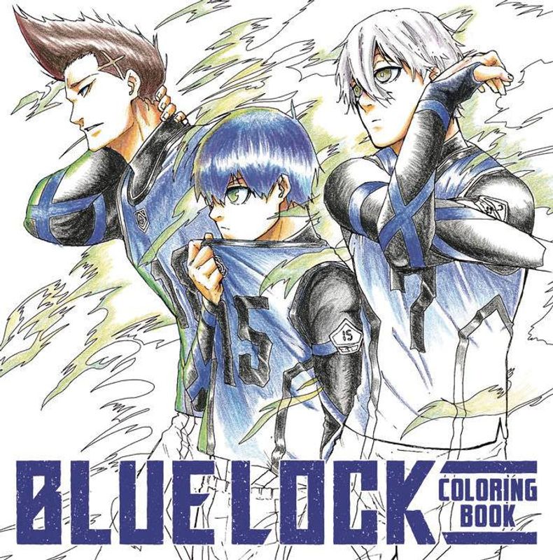 BLUE LOCK COLORING BOOK SC 