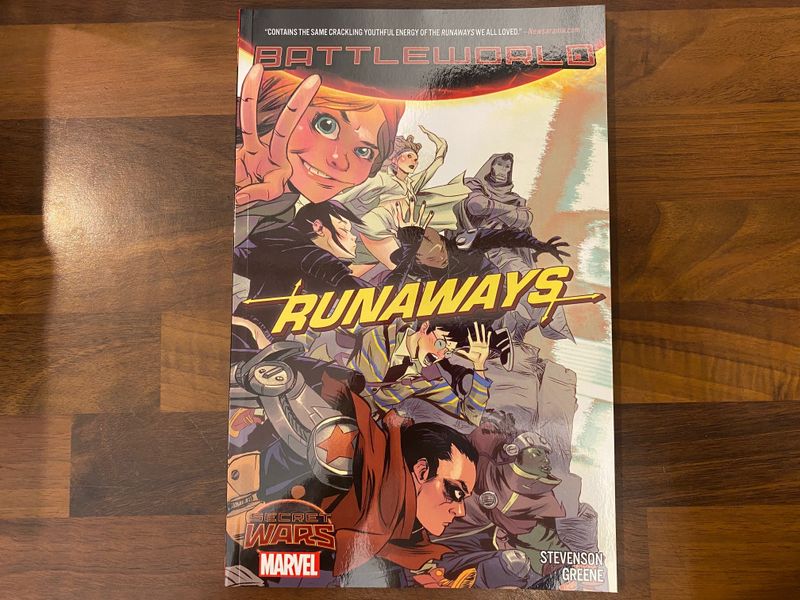 RUNAWAYS BATTLEWORLD TP