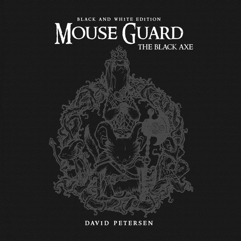 MOUSE GUARD HC VOL 03 BLACK AXE B&W ED