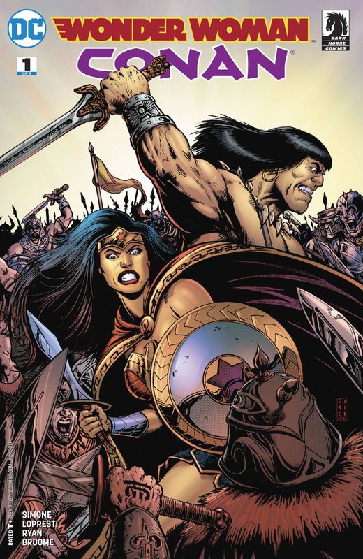WONDER WOMAN CONAN # 1 - 6  (OF 6) Komplett set