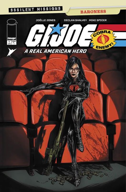 GI JOE A REAL AMERICAN HERO SSSILENT MISSIONS BARONESS #1 (ONE SHOT) CVR A JOELLE JONES
