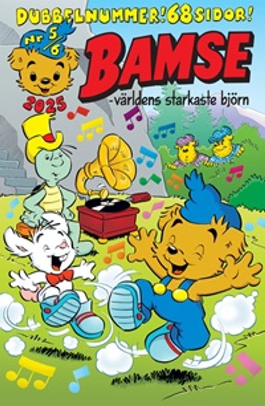 Bamses - världens starkaste björn nr 5/6 2025 dubbelnummer